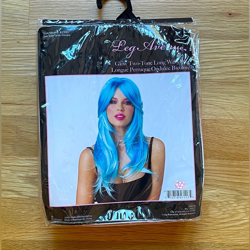 Leg Avenue Blue Wig